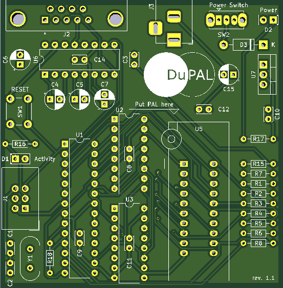 Rev. 1.1 PCB